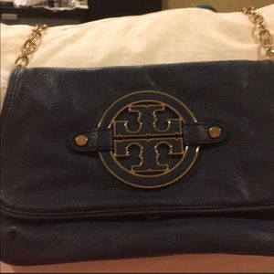 Tory Burch Blue Leather